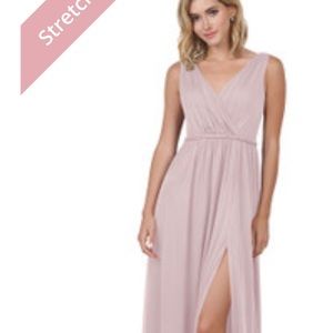 Azazie Tanicia in Dusty Mauve